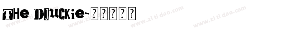 The Djuckie字体转换